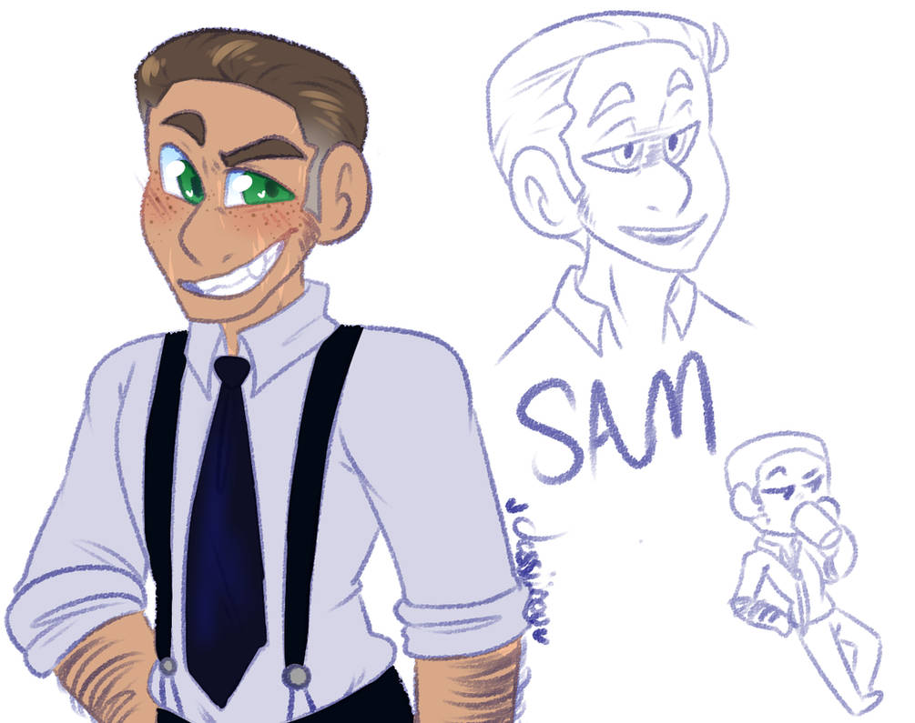 Sam Deviantart Sam by JessiiRoo on DeviantArt