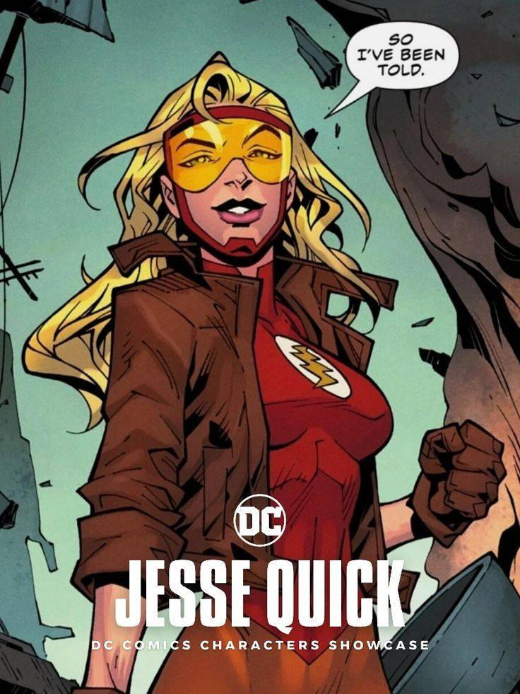 Jesse Chambers I Jesse Quick (DC Comics) by DCcomics1 on DeviantArt