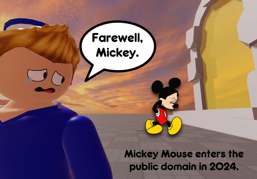 Mickey Mouse enters the Public Domain in 2025. by ethanSderrick on