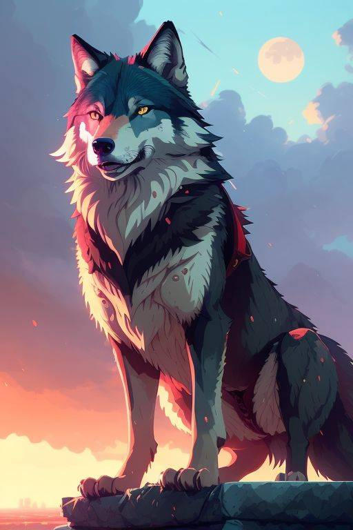 Wolf by DarkclawAi on DeviantArt