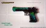 Crossfire Deagle Green Vein Papercraft 1 +DOWNLOAD by svanced