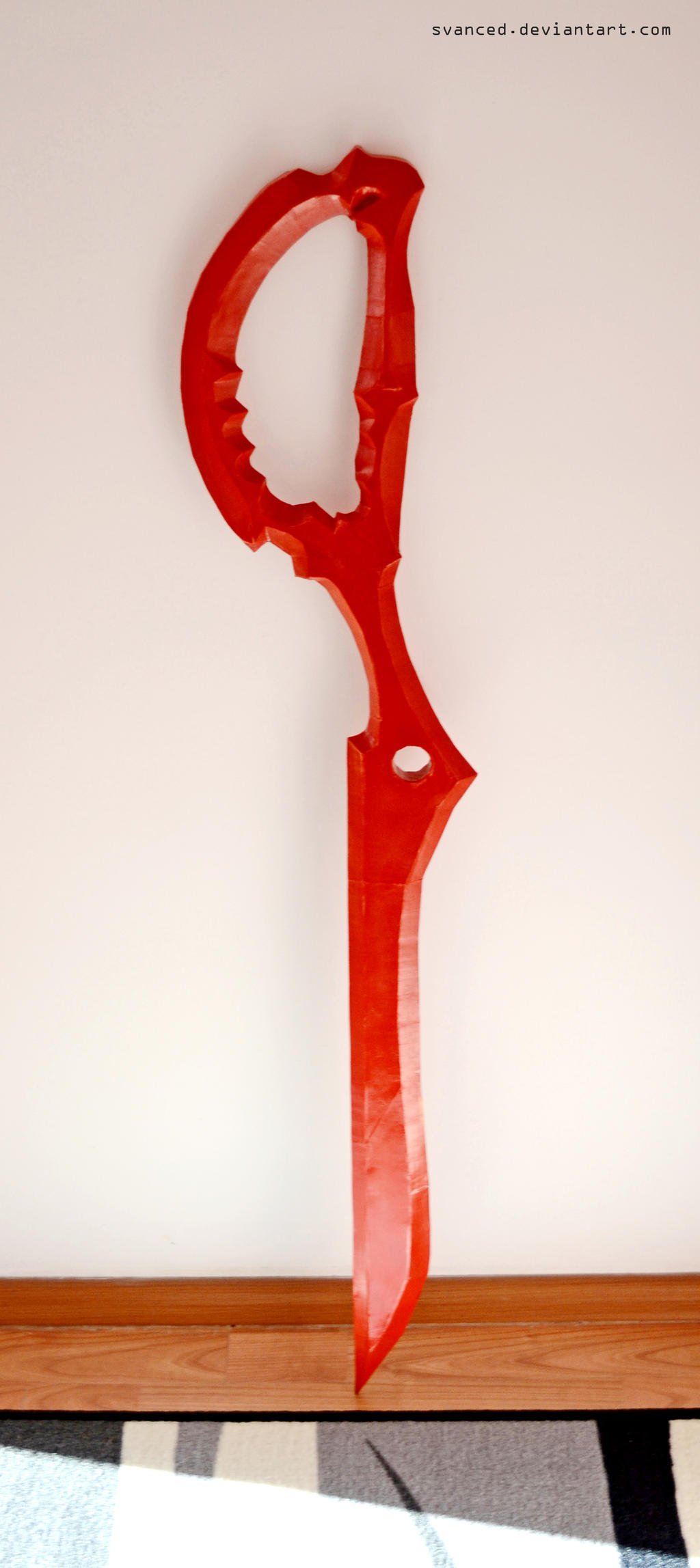 Kill la Kill Scissor Blade Sword Papercraft 4