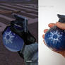 Crossfire Snow grenade Papercraft 2