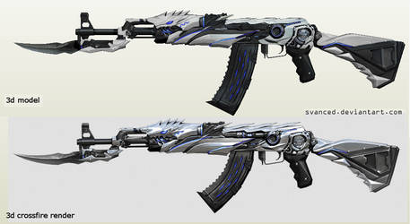 Next project: AK47 Iron Beast Papercraft