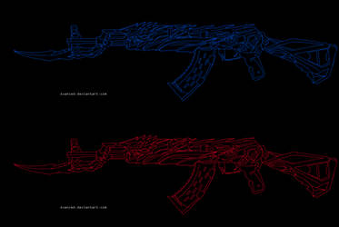 CrossFire AK47 Iron Beast Sketch