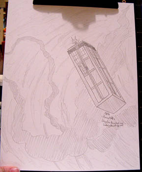 AN Commission: TARDIS Sketch