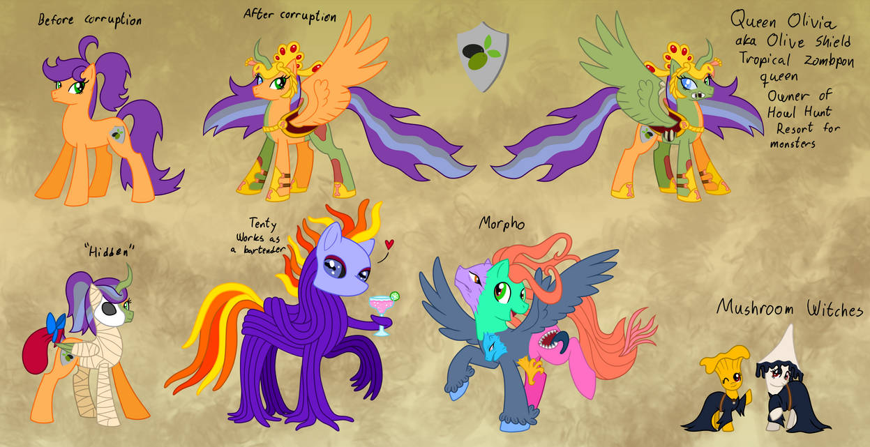 Olivia and others by chili19 on DeviantArt