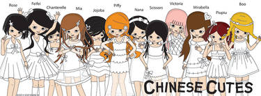 CHINESE CUTES - Let's Cutes Together : )