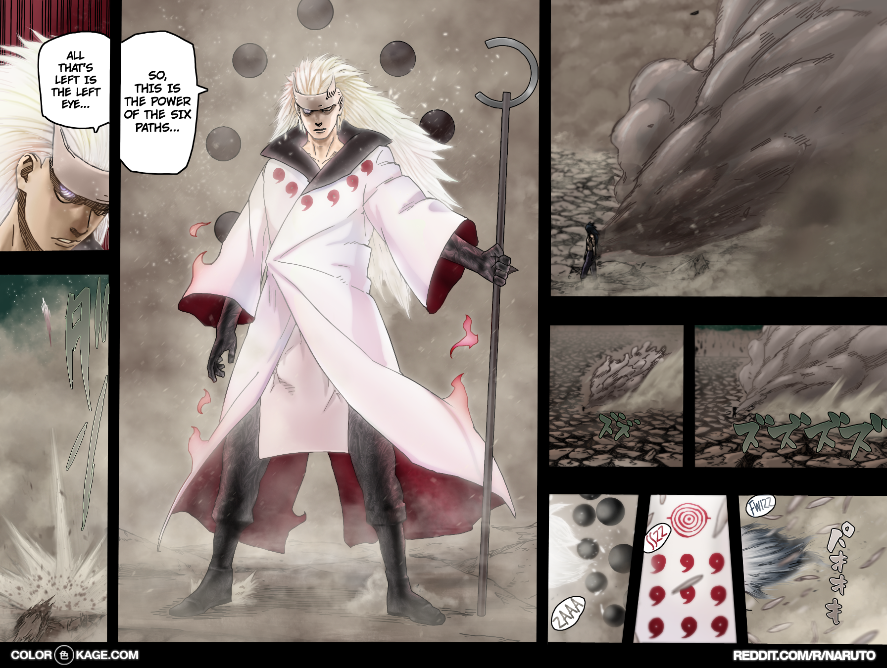 Naruto 663 - The Power of the Six Paths