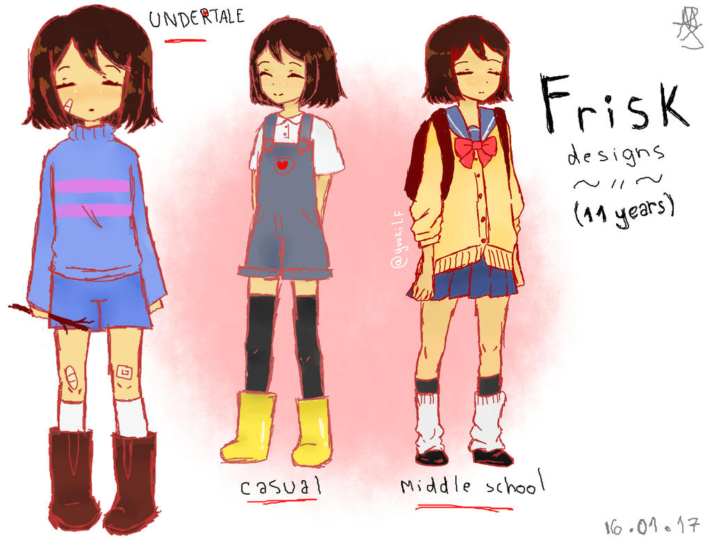 Editable Frisk Frisk Desings by YuukiLF on DeviantArt