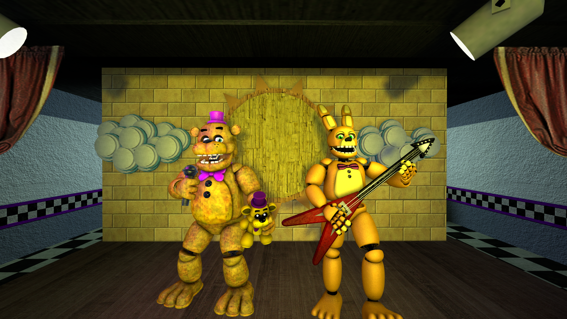 FNAF/SFM] Fredbear's Family Diner by ELFORONDA13 on DeviantArt