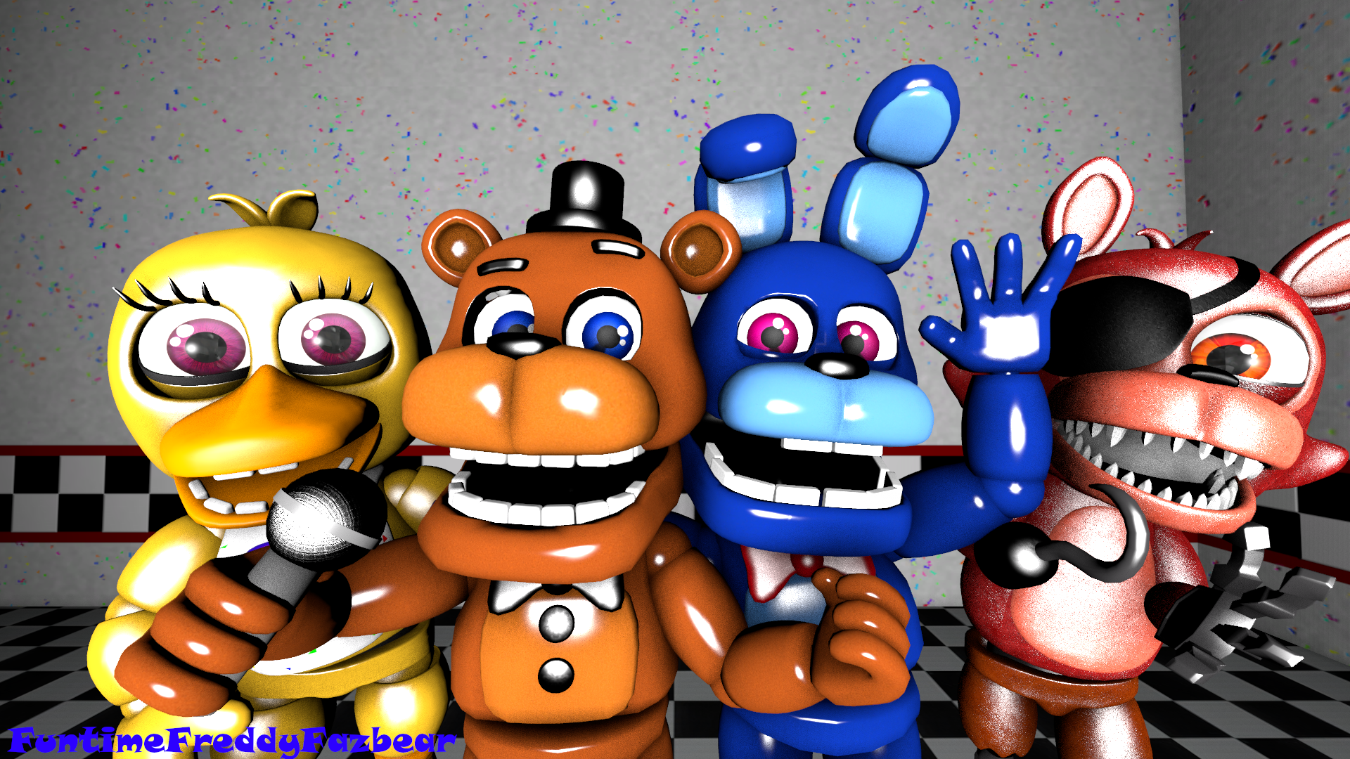 FNaF World 5th Anniversary by FuntimeFreddoFazbear on DeviantArt