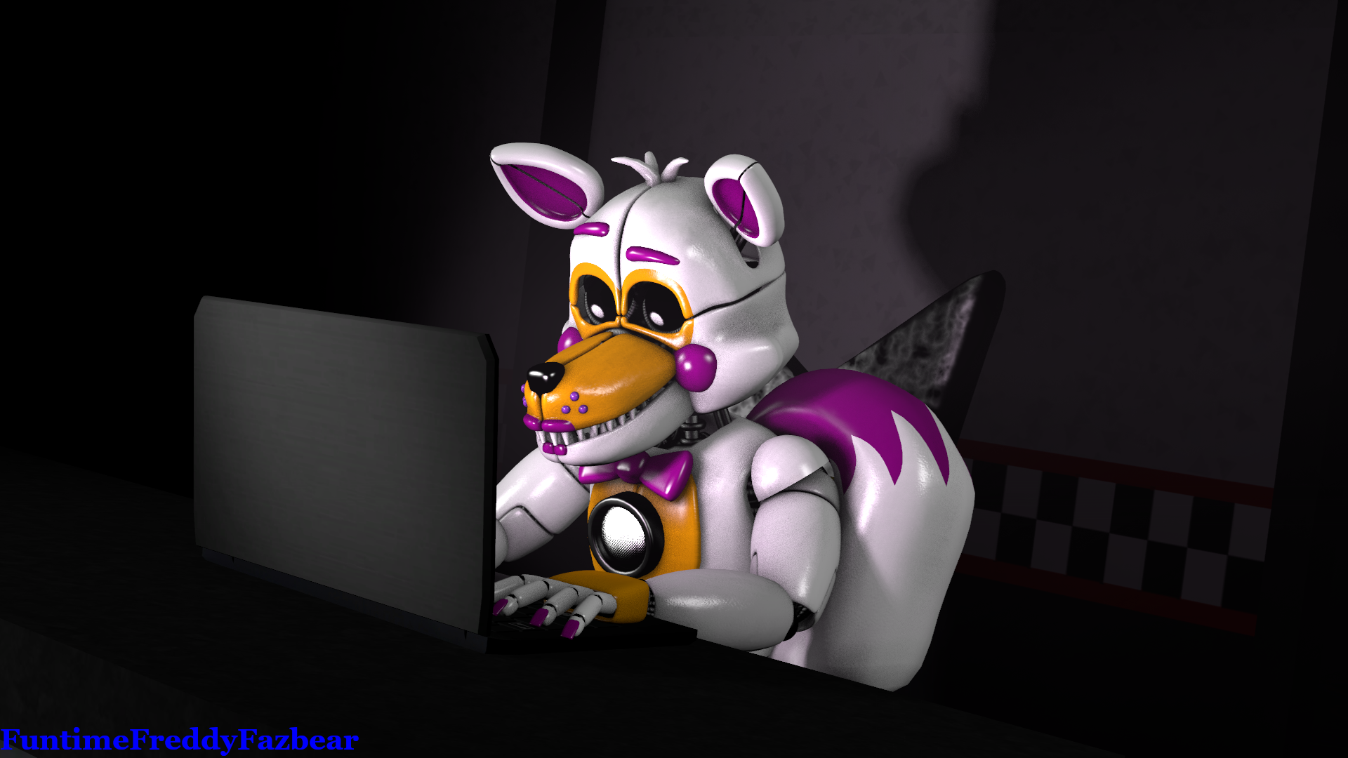 SFM/FNAF] Funtime Foxy and Lolbit by GhostFoxy1955 on DeviantArt