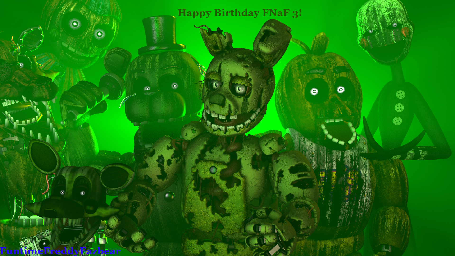 FNaF World 5th Anniversary by FuntimeFreddoFazbear on DeviantArt