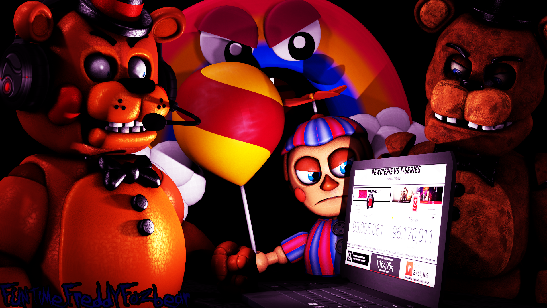 FNaF World 5th Anniversary by FuntimeFreddoFazbear on DeviantArt