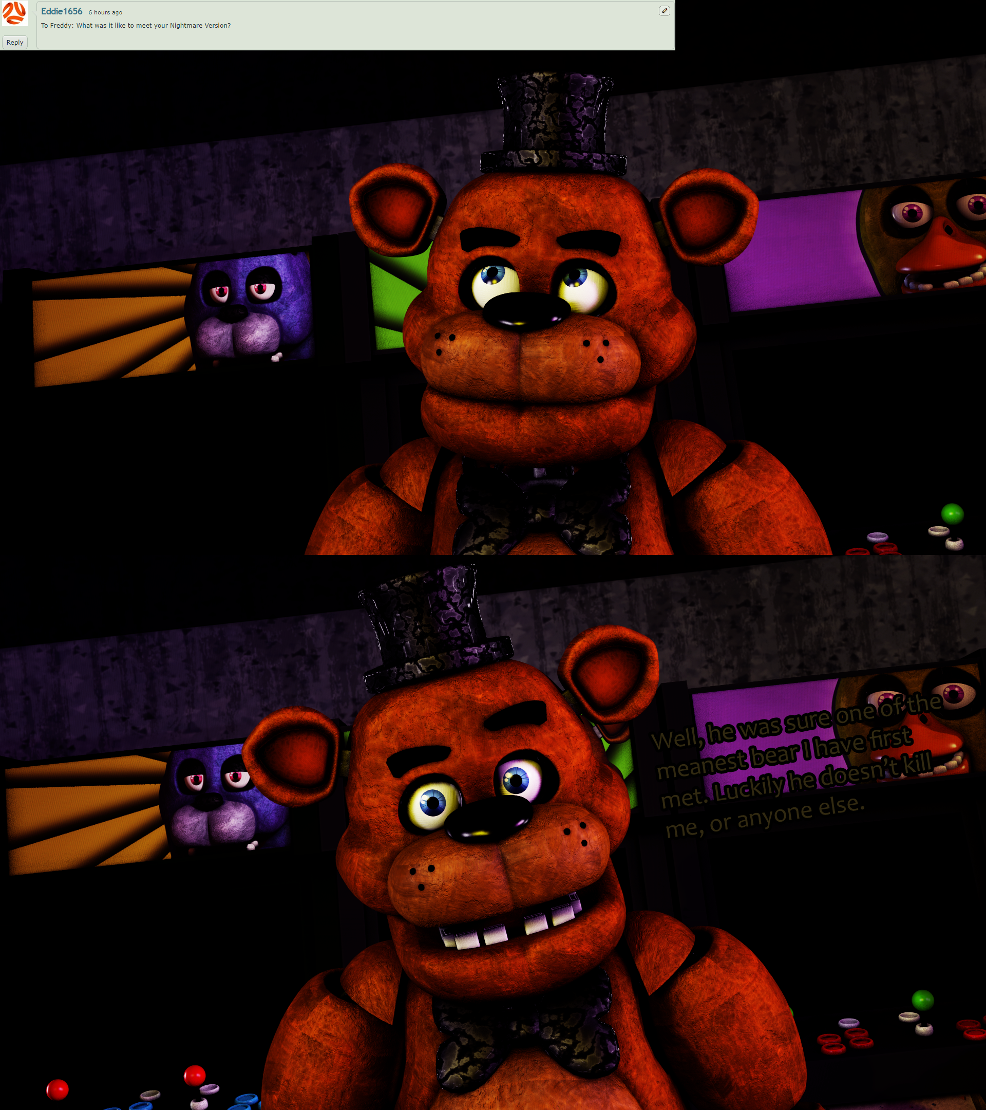 UCN Withered Chica Mugshot by NOTAGK33 on DeviantArt