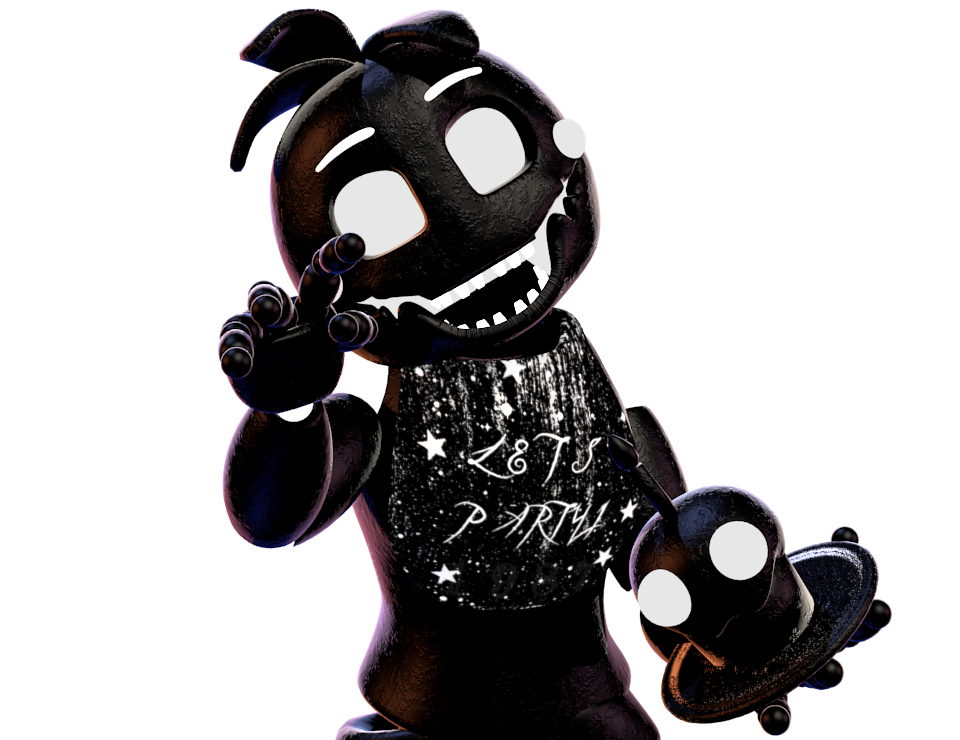 Imagem: Download Fnaf Shadow Toy Freddy PNG Image with No