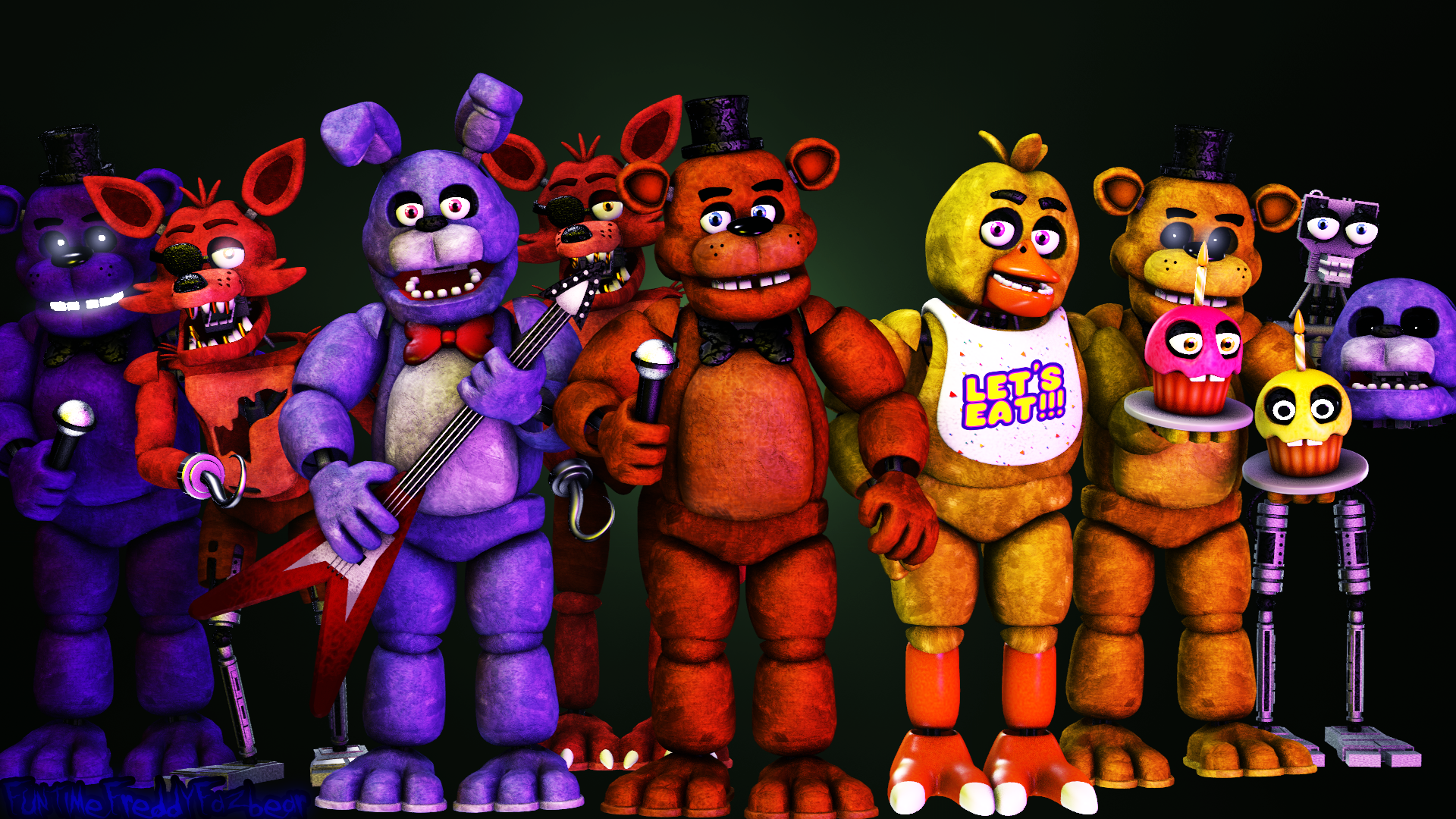 Freddy Fazbear and Friends Updates Installed 39 by All-StarGamer99 on  DeviantArt