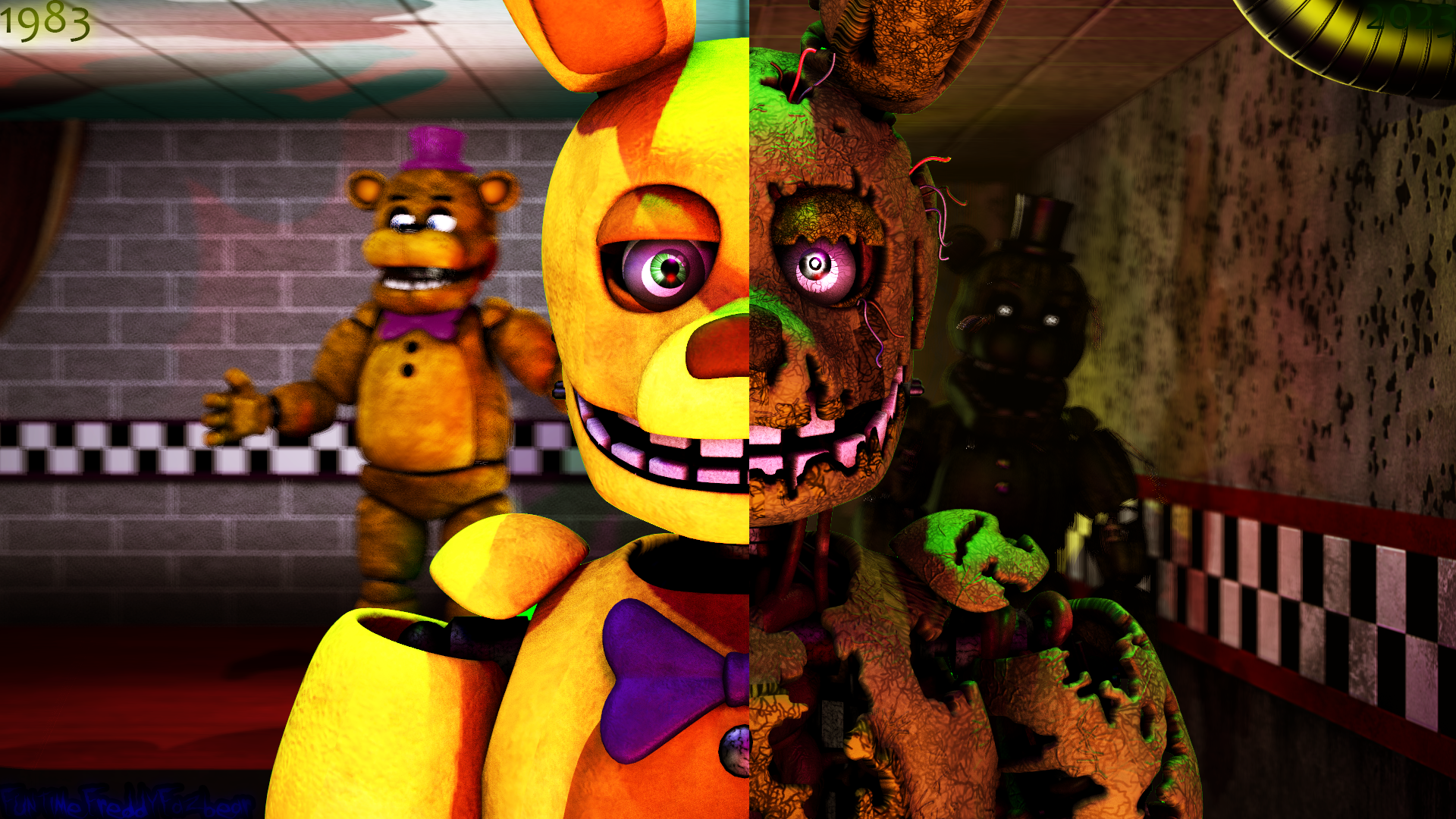 FNaF 3 7th Anniversary by FuntimeFreddoFazbear on DeviantArt