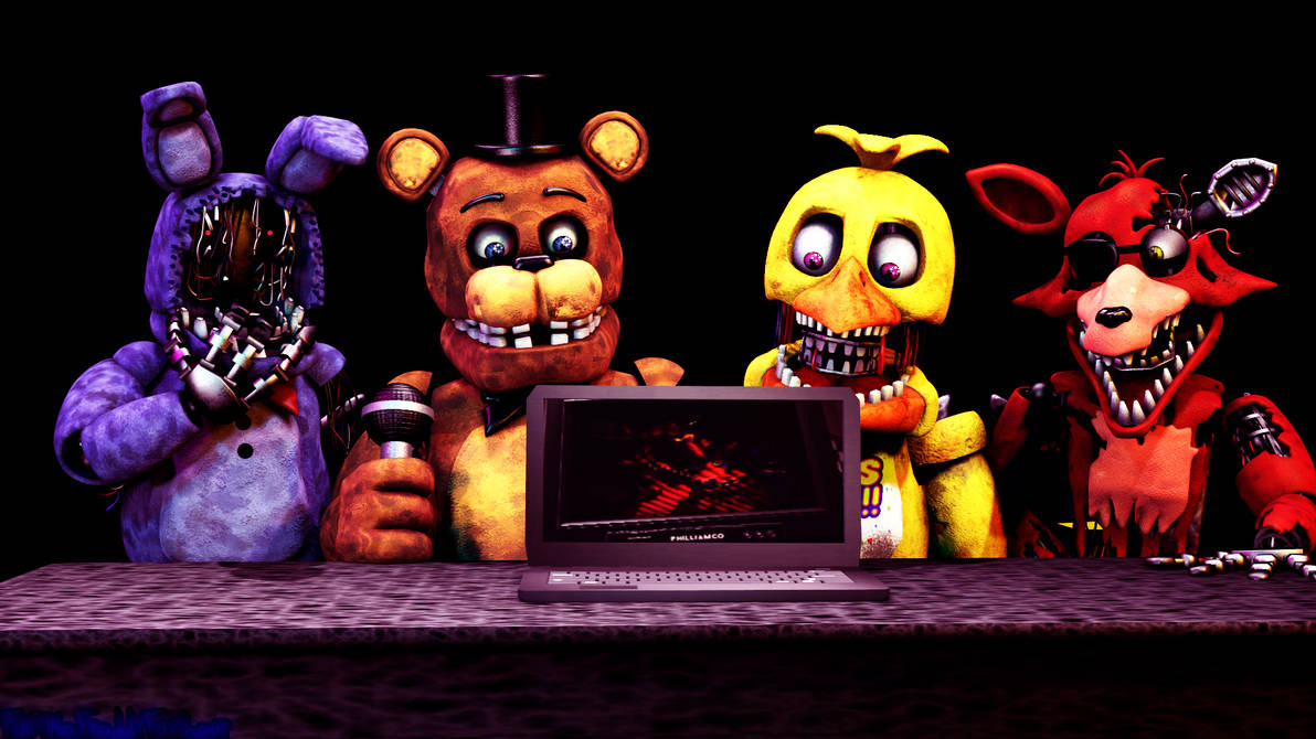 FNAF 2 VR Withered Freddy