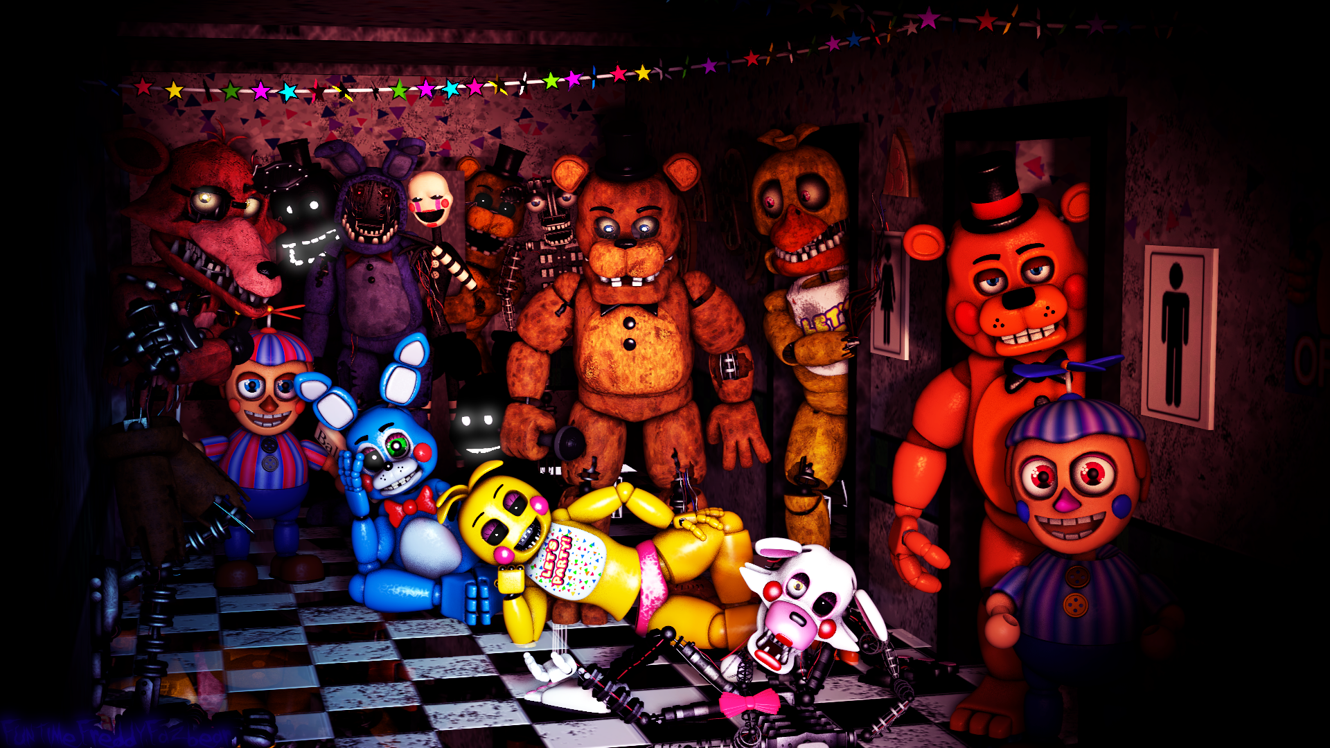 FNAF/SFM] Five Nights At Freddy's 2 by ShadowAreHere on DeviantArt