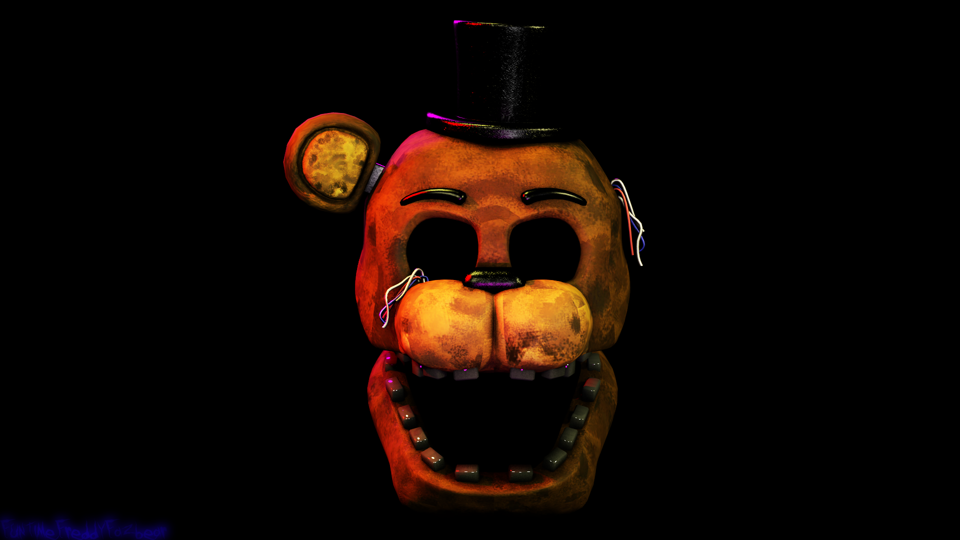 UCN Freddy Jumpscare Frame by zerodigitalartsYmore on DeviantArt