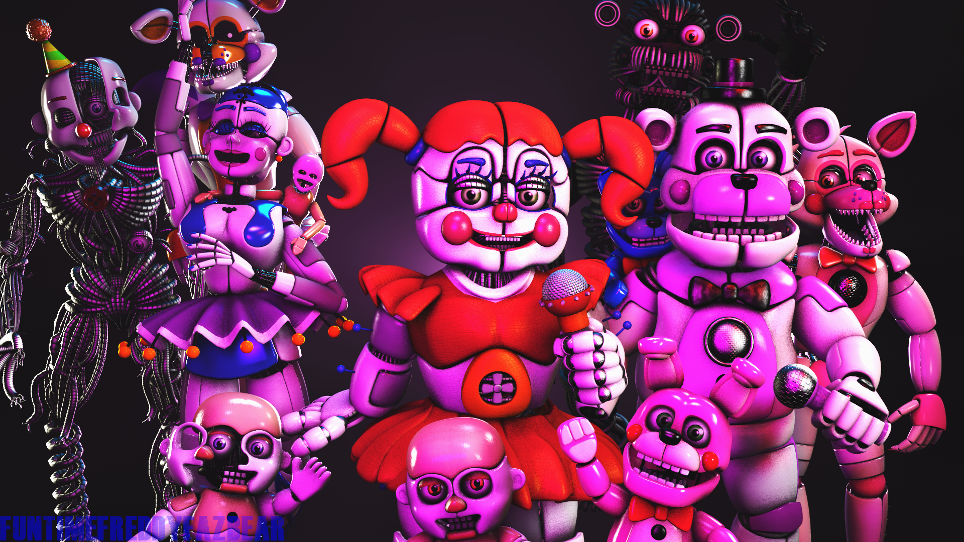 FNaF World 5th Anniversary by FuntimeFreddoFazbear on DeviantArt