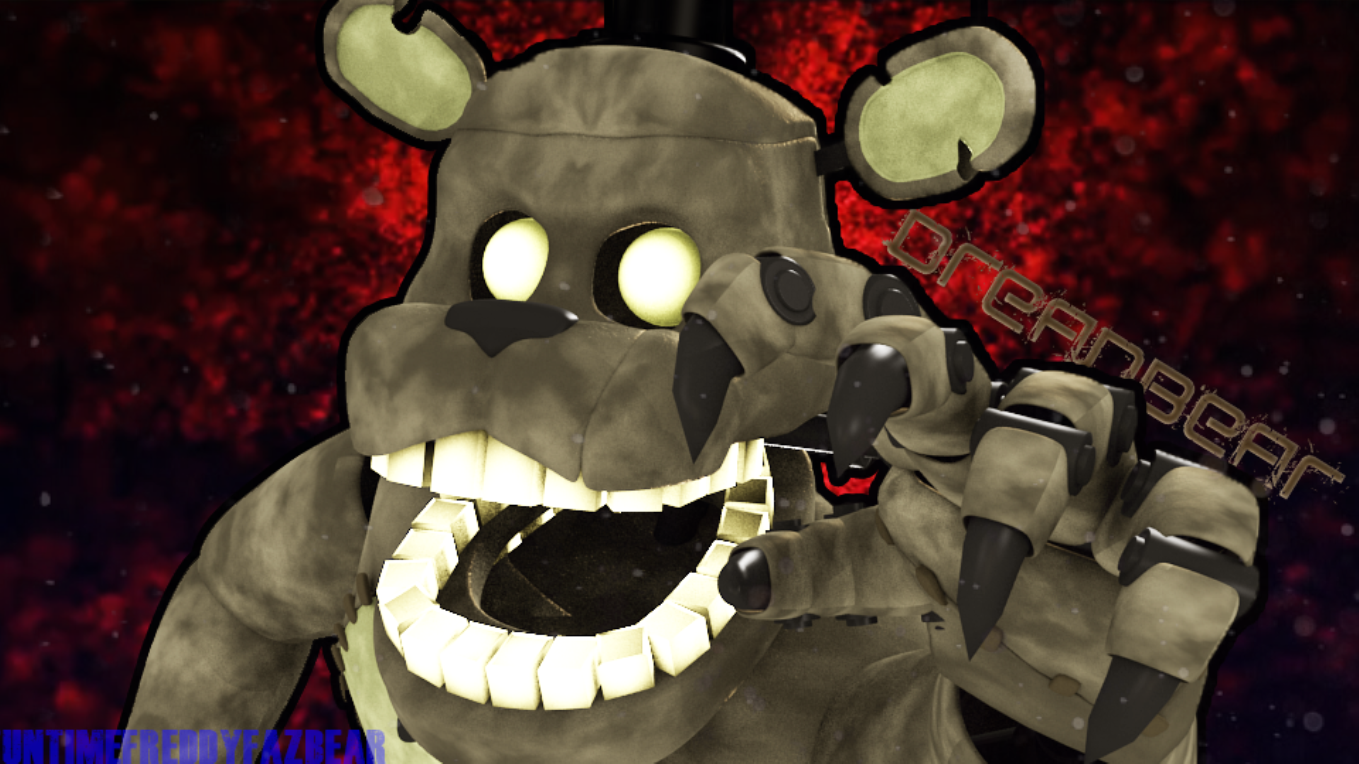 C4d Fnaf 4 hw and curse of dreadbear pack download by noahsreview on  DeviantArt