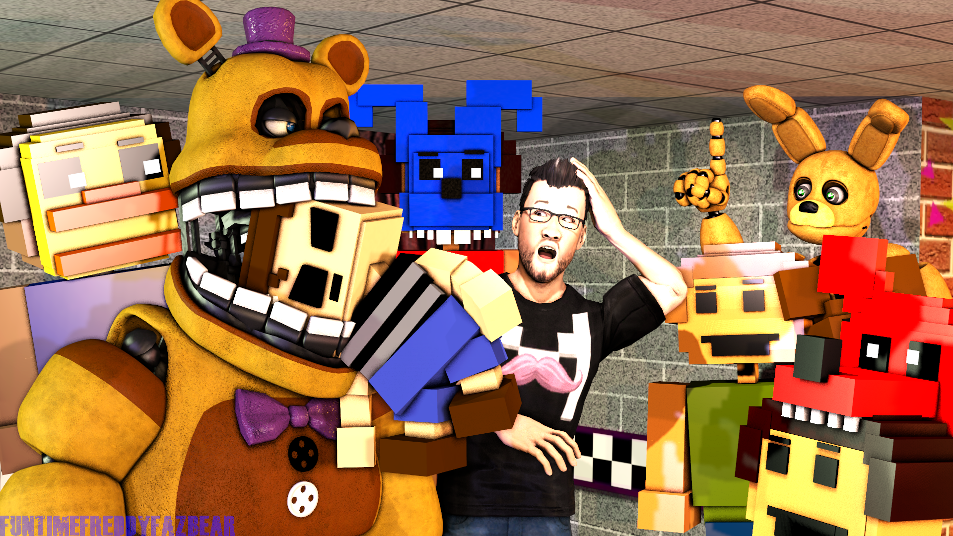 The Bite of '87 REVEALED!!  Five Nights at Freddy's 4 - Part 5 