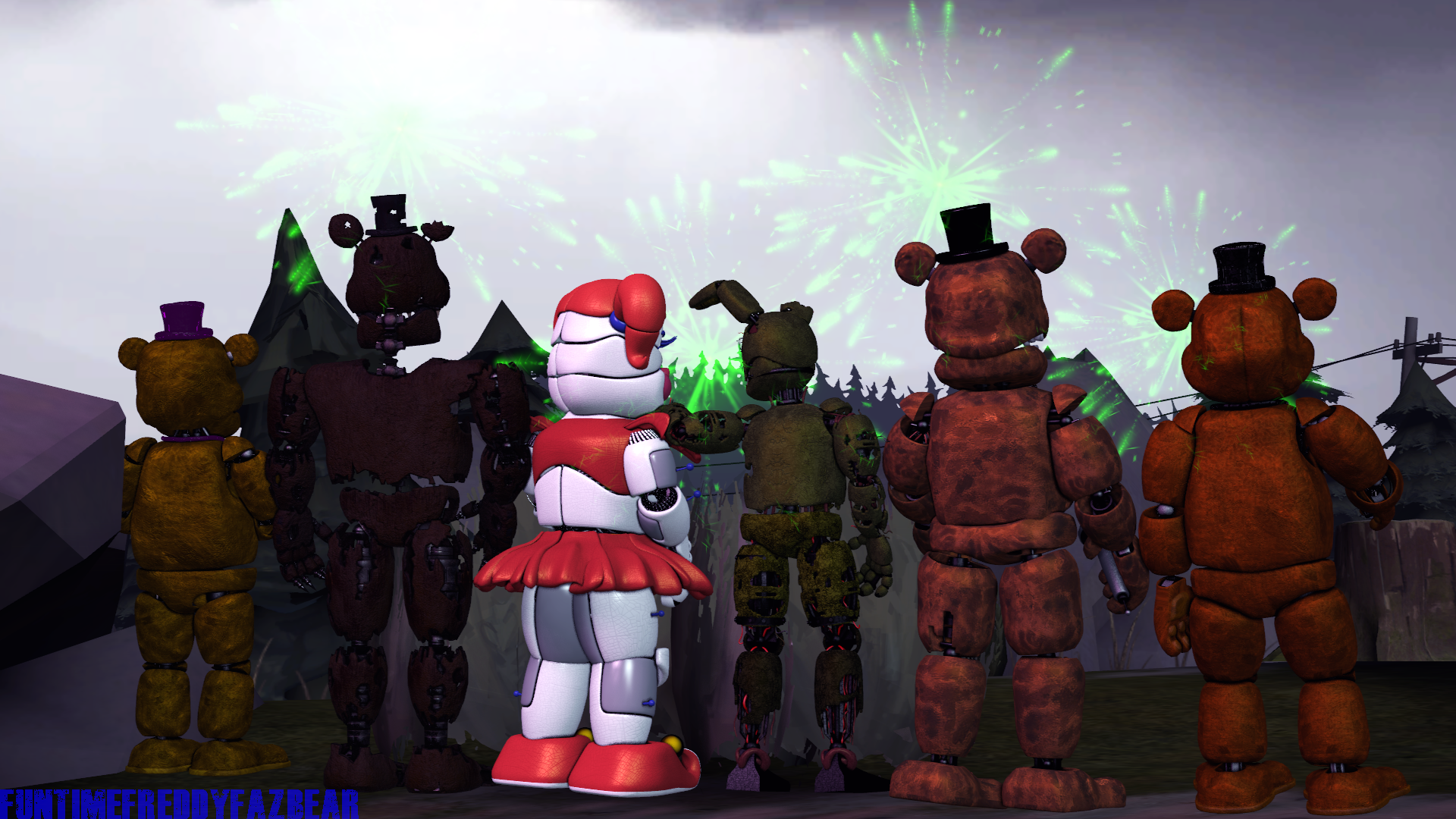 FNaF World 5th Anniversary by FuntimeFreddoFazbear on DeviantArt