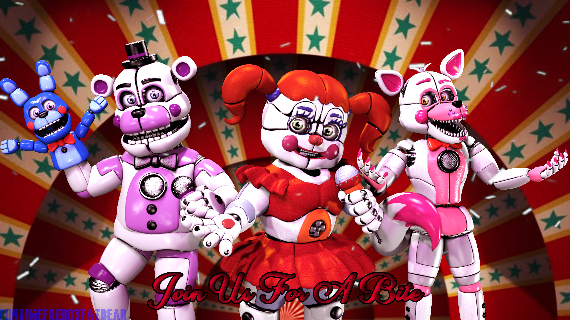 Join Us For A Bite by FuntimeFreddoFazbear on DeviantArt Join Us For A Bite by FuntimeFreddoFazbear on DeviantArt