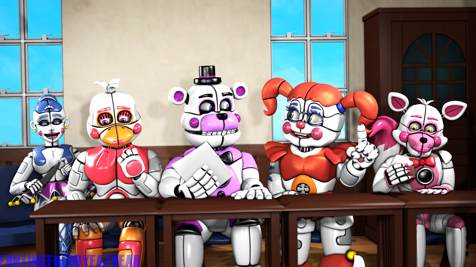 Funtime Chica UCN by FuntimeFreddoFazbear on DeviantArt