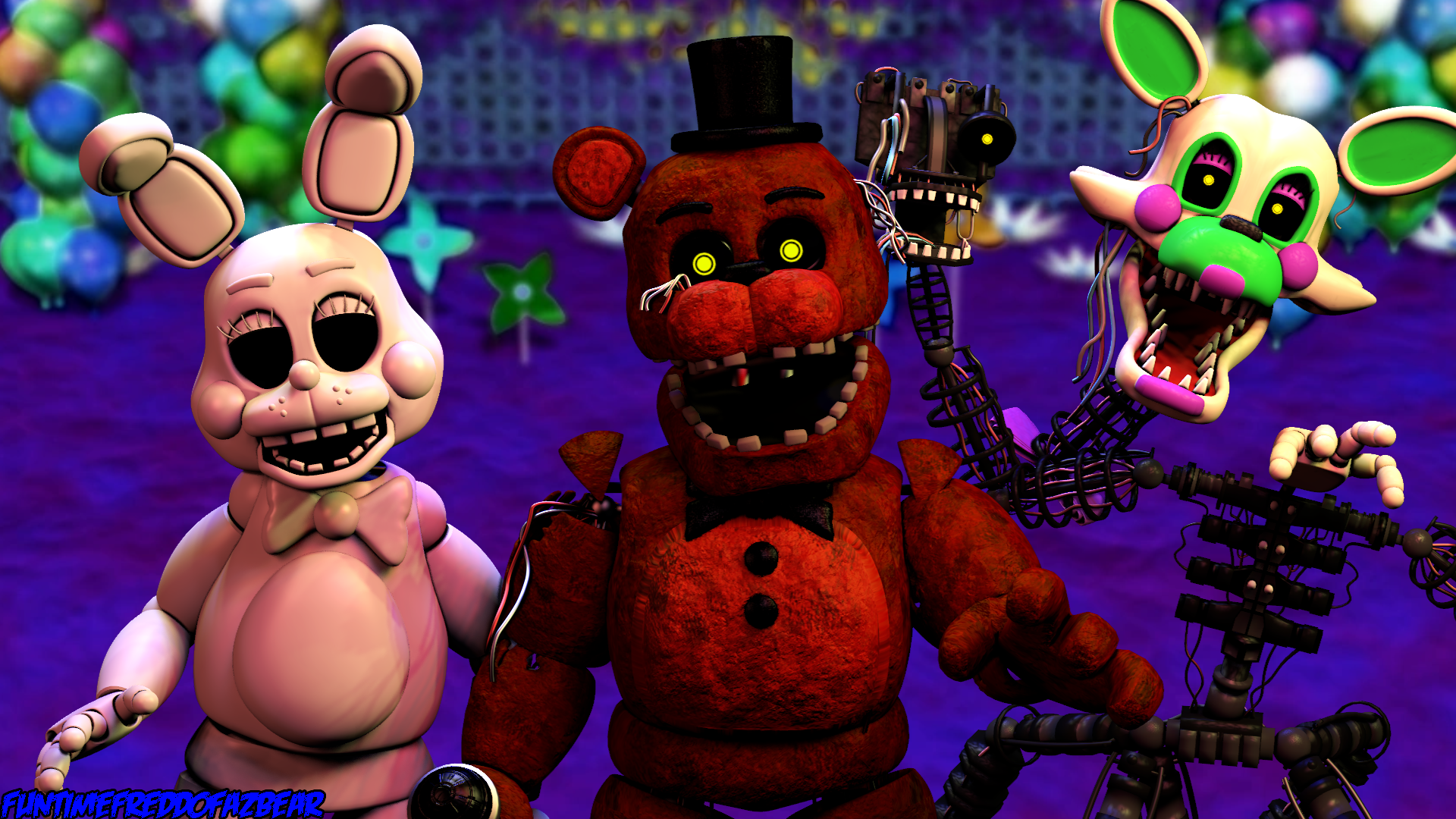 FNaF VR Help Wanted Nightmare Animatronics by FuntimeFreddoFazbear on  DeviantArt