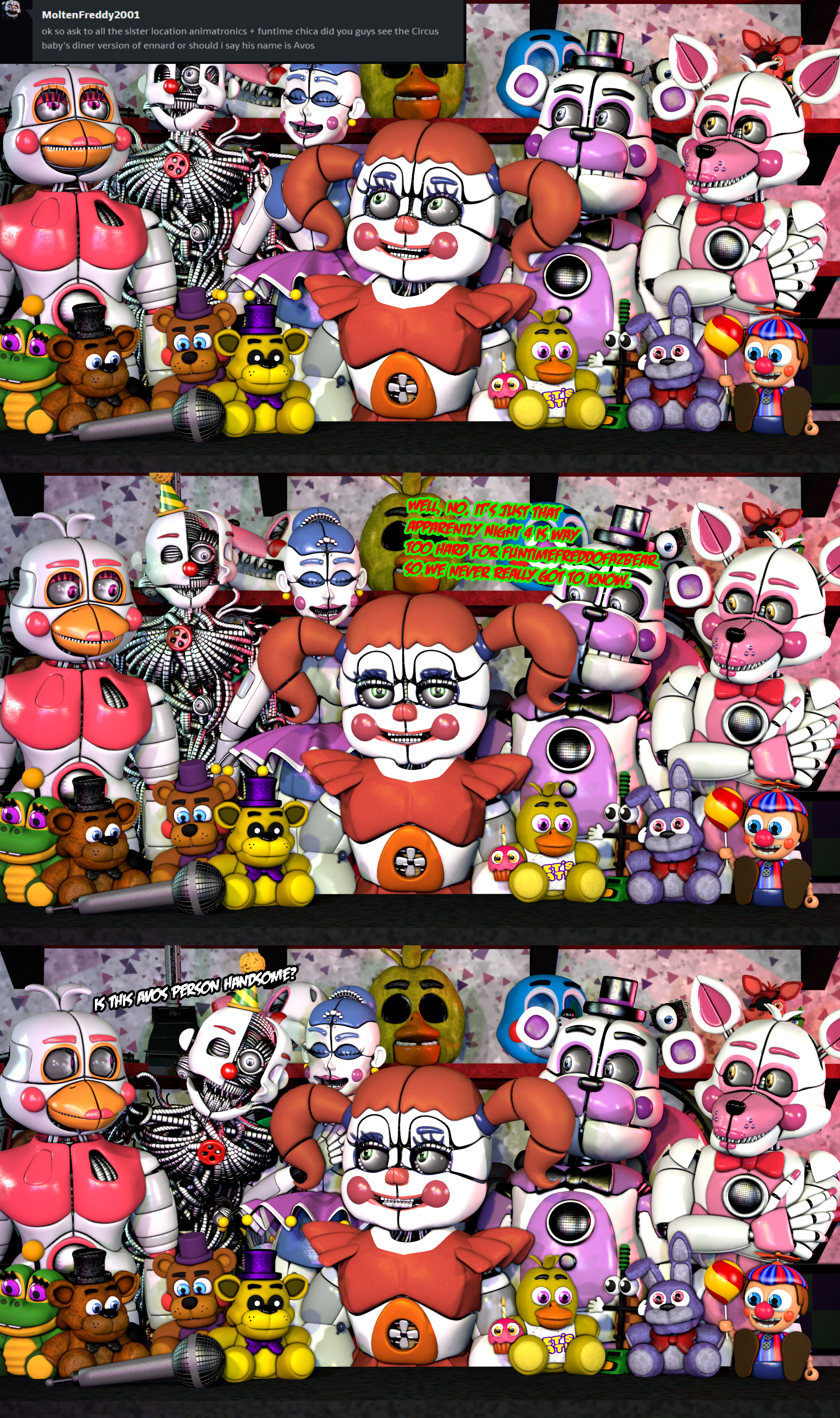 Funtime Chica UCN by FuntimeFreddoFazbear on DeviantArt