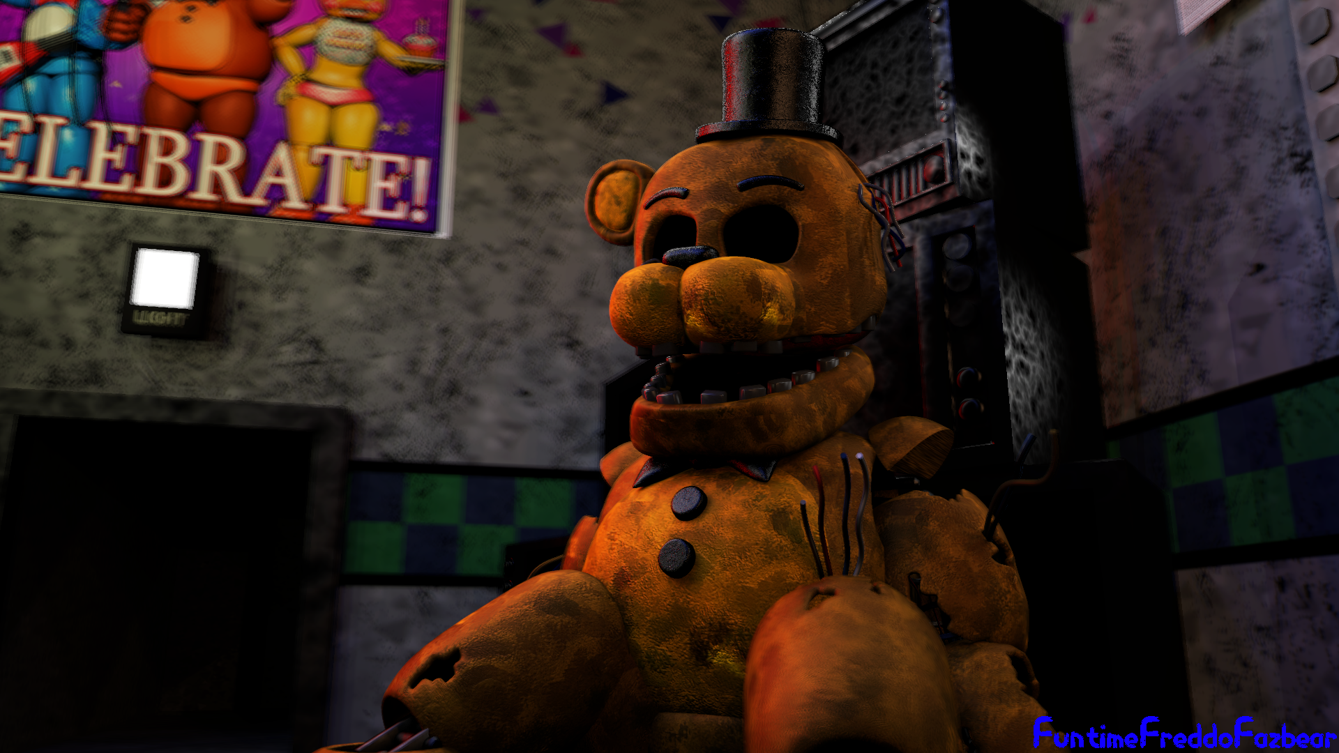 fnaf sfm) fredbear/golden freddy by sammy2005 on DeviantArt