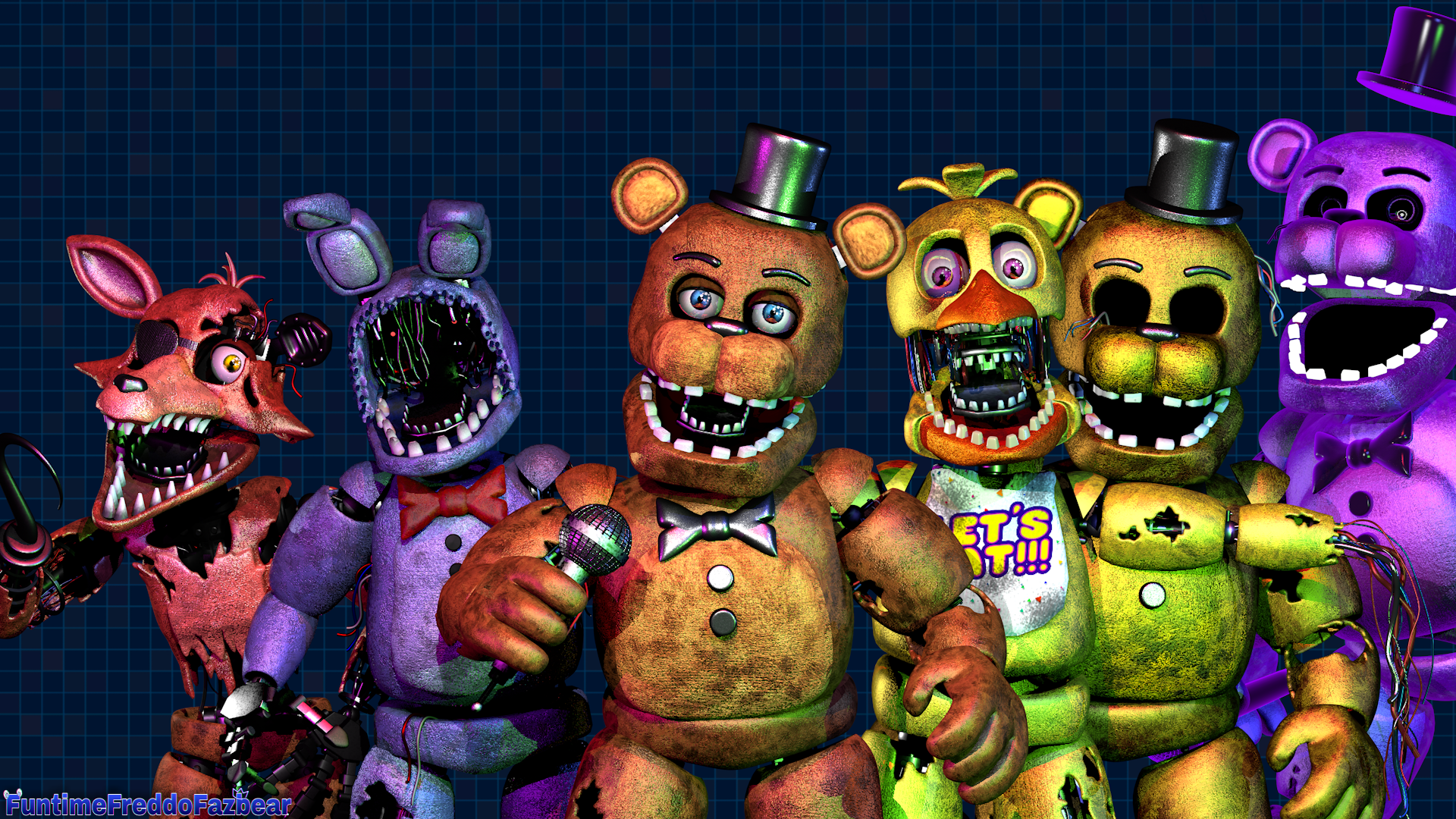 FNaF VR Help Wanted Nightmare Animatronics by FuntimeFreddoFazbear on  DeviantArt