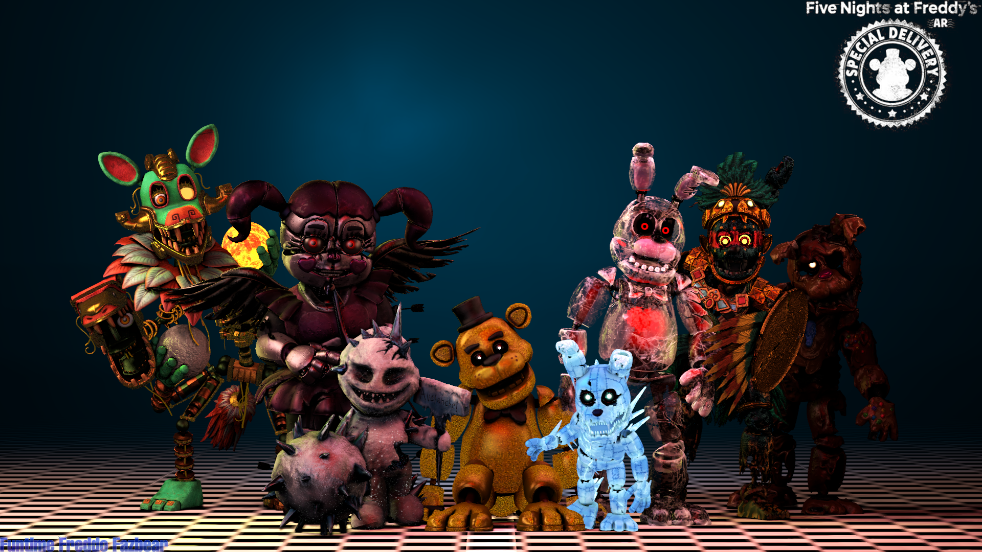 Fnaf AR SNAPS wave 2 I like this wave much more than the first one