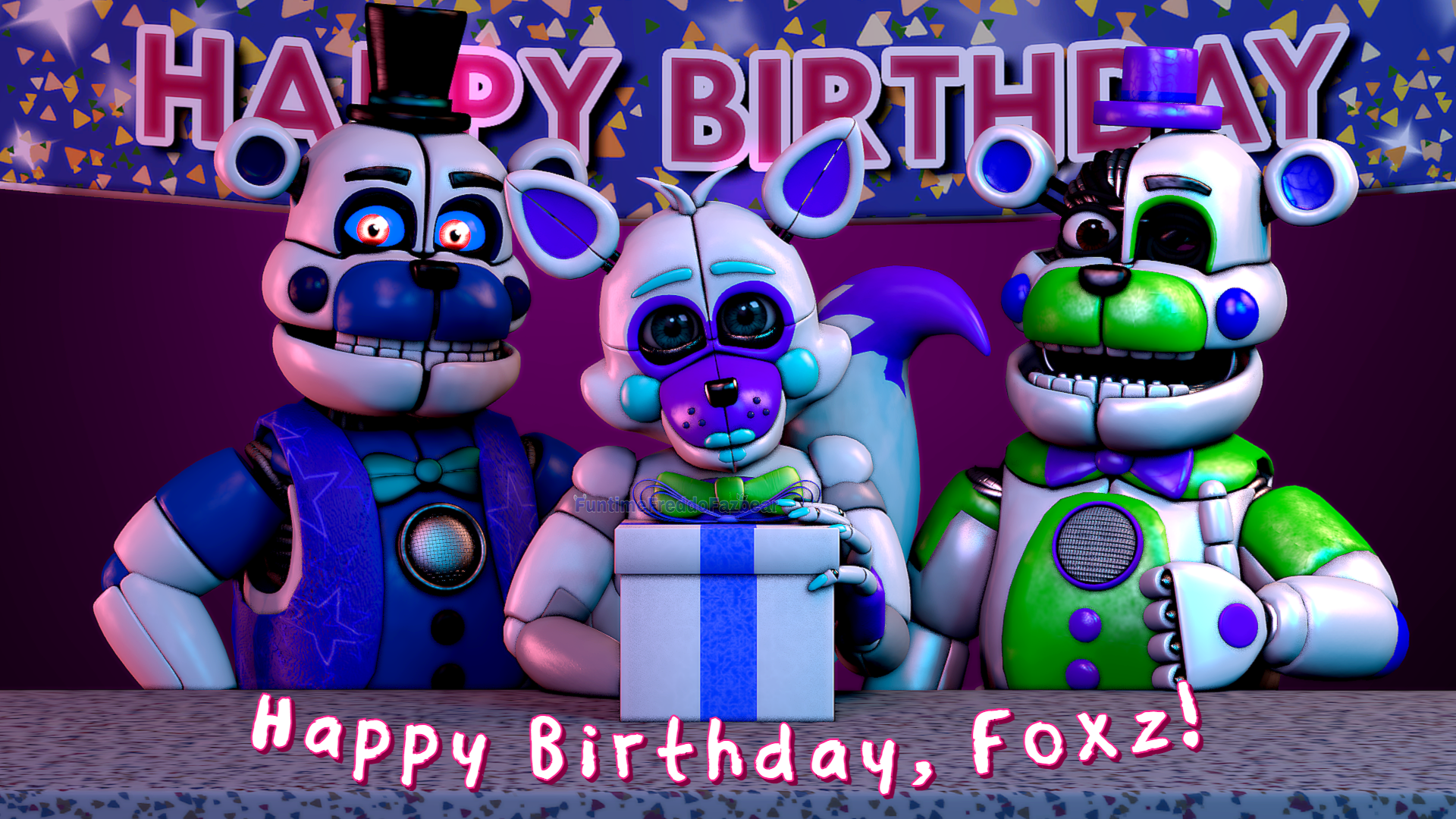 Happy birthday FNAF! by ErjanBez-meme-ov on DeviantArt