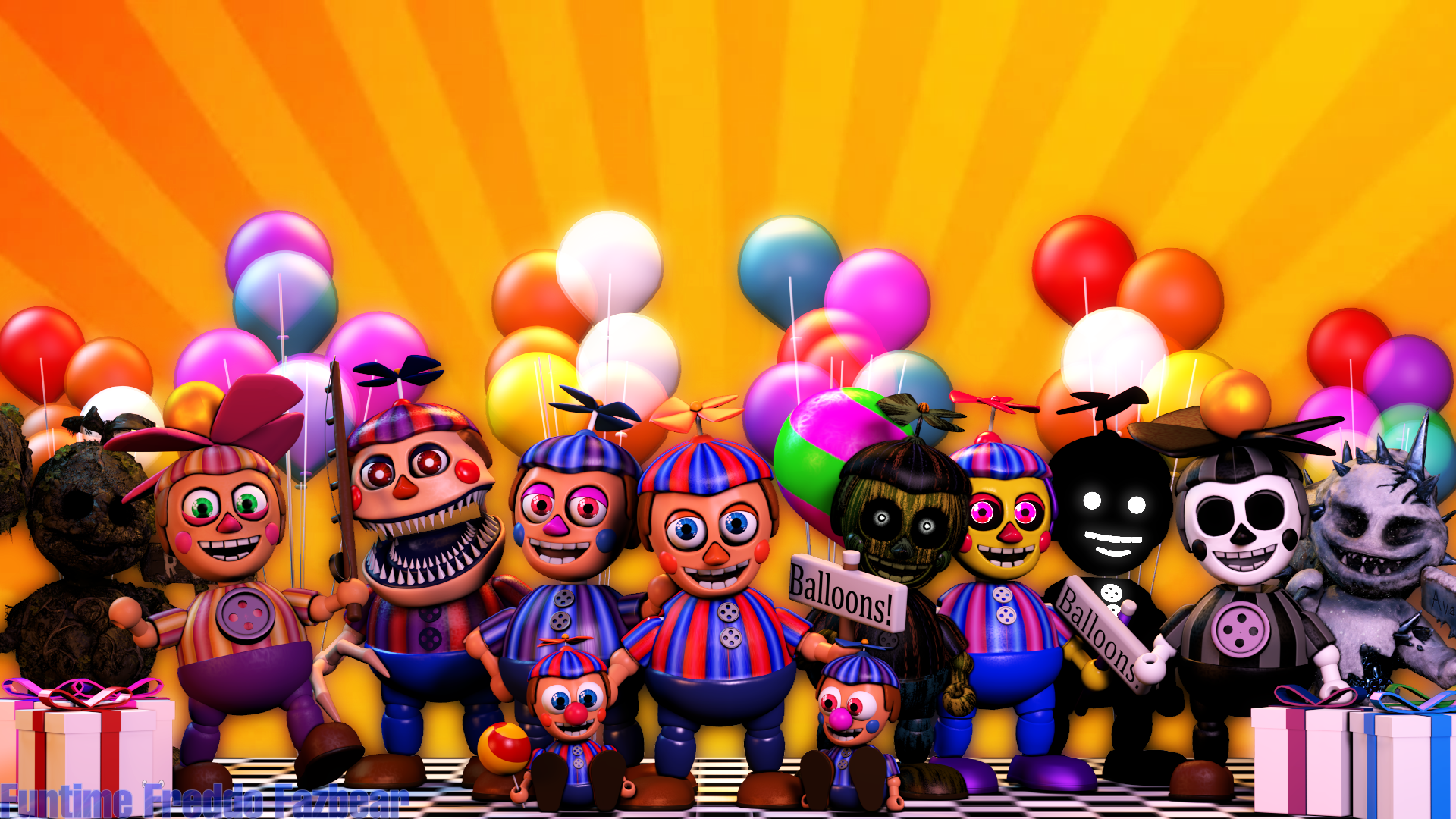 FNaF World 5th Anniversary by FuntimeFreddoFazbear on DeviantArt