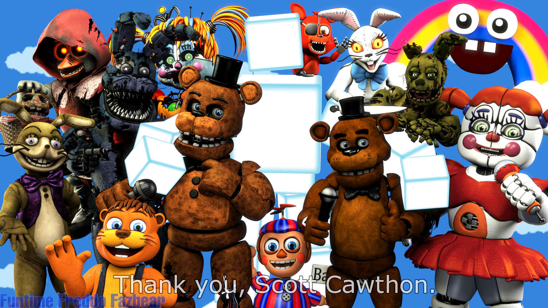 FNaF World 5th Anniversary by FuntimeFreddoFazbear on DeviantArt