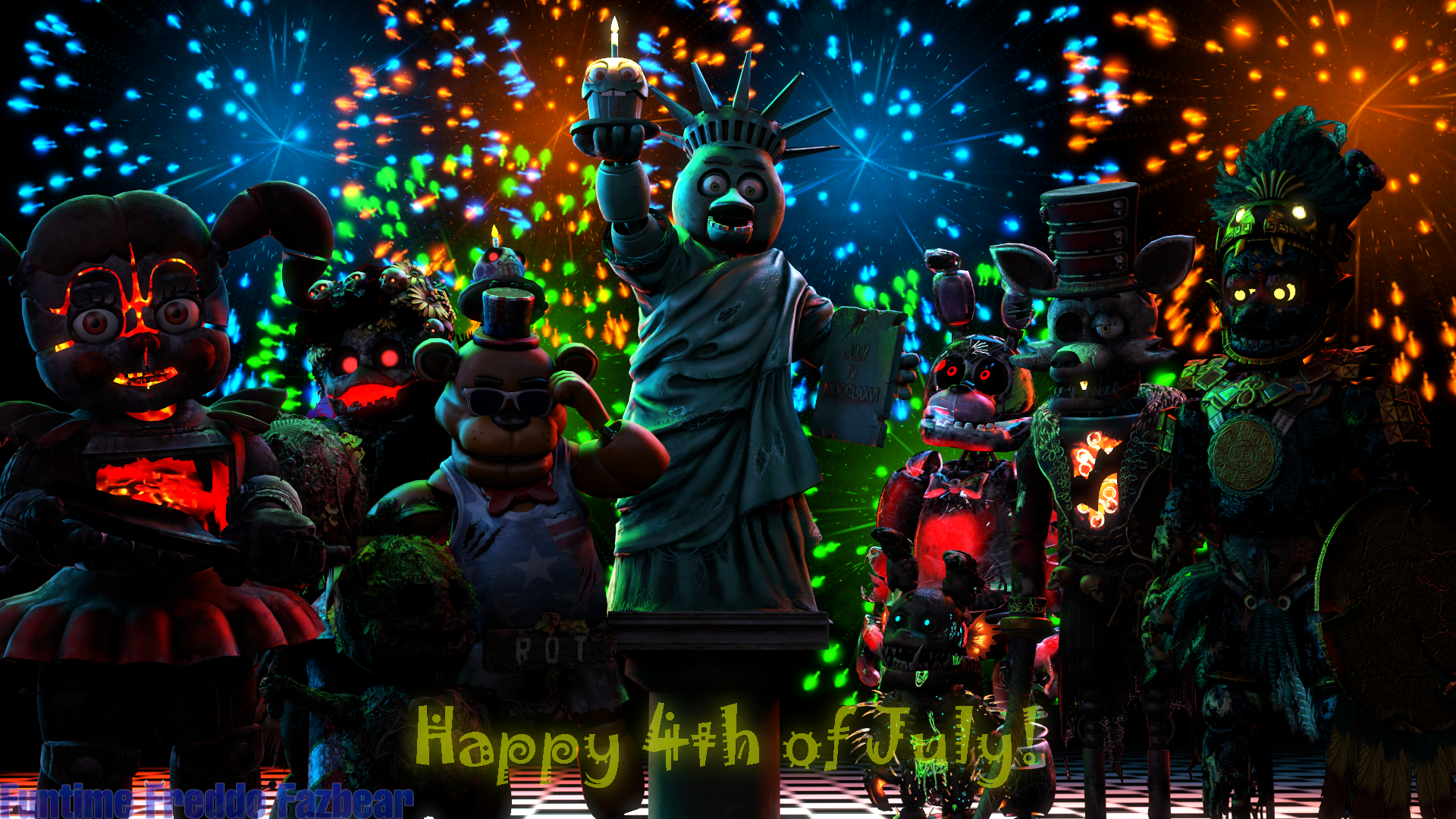 FNaF 3 7th Anniversary by FuntimeFreddoFazbear on DeviantArt