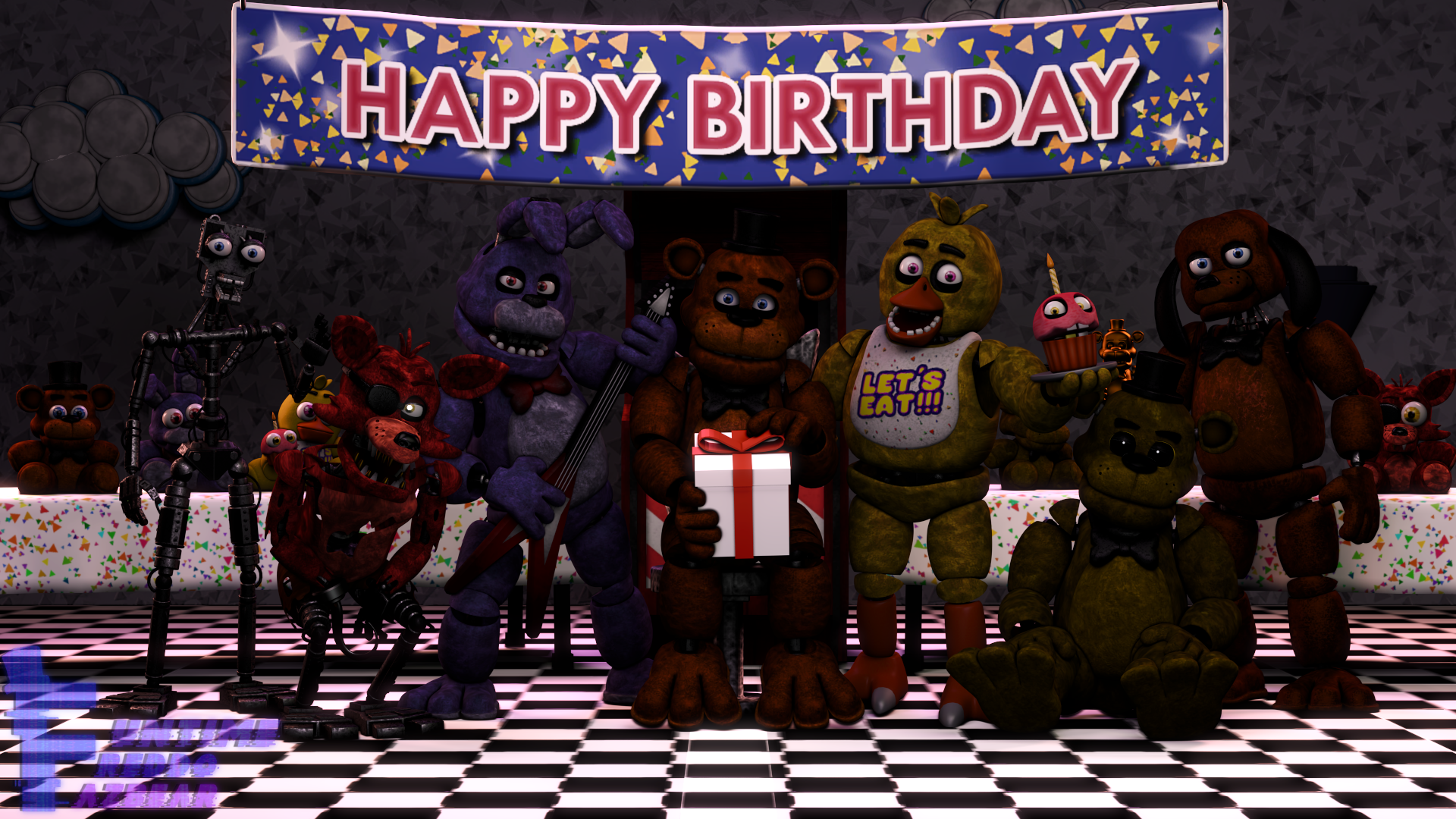 FNaF 3 7th Anniversary by FuntimeFreddoFazbear on DeviantArt