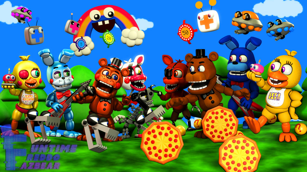 Freddy Raspberry Fighting The Rivalry Battle by FuntimeFreddoFazbear on DeviantArt