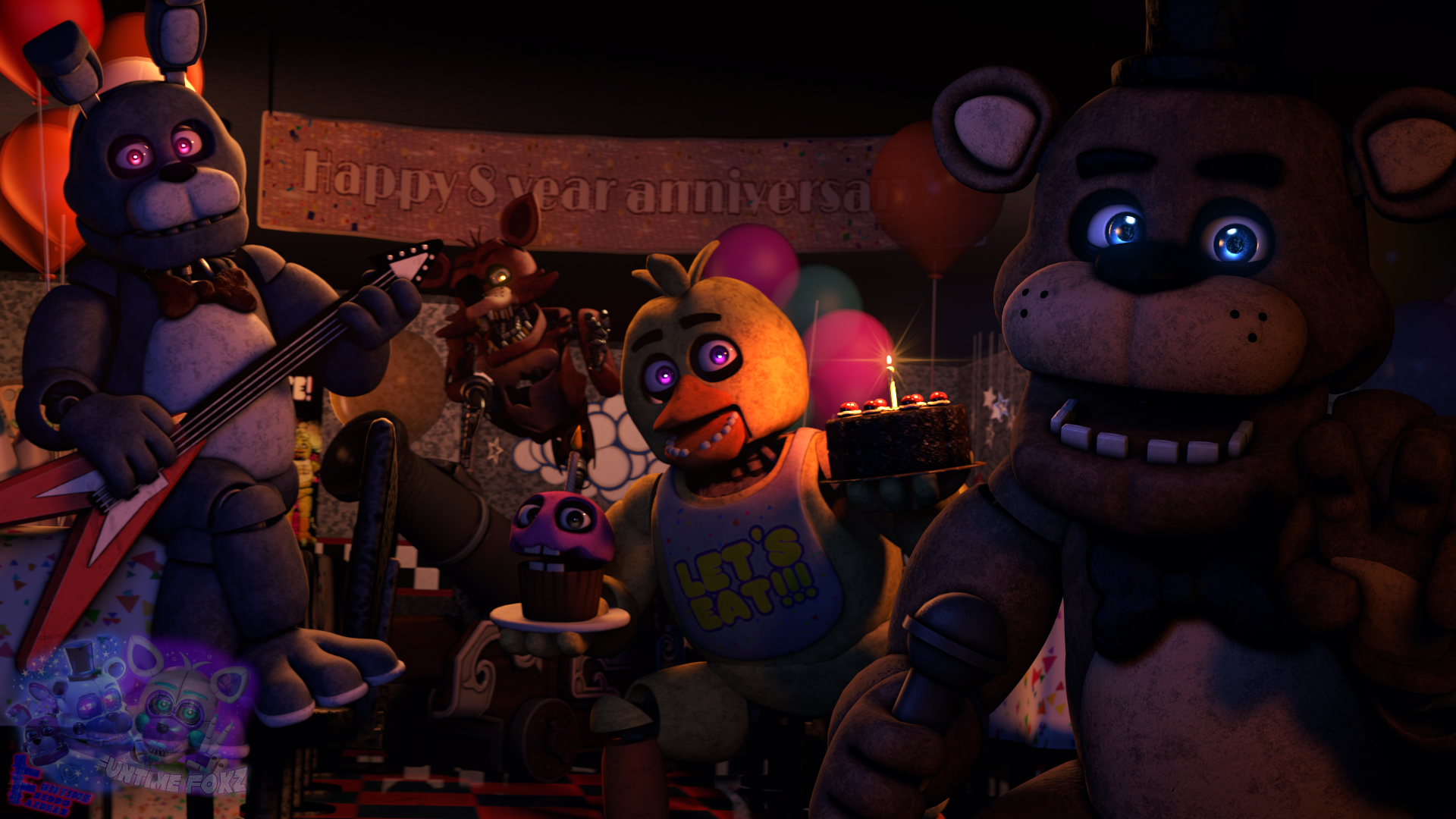 FNaF 3 7th Anniversary by FuntimeFreddoFazbear on DeviantArt