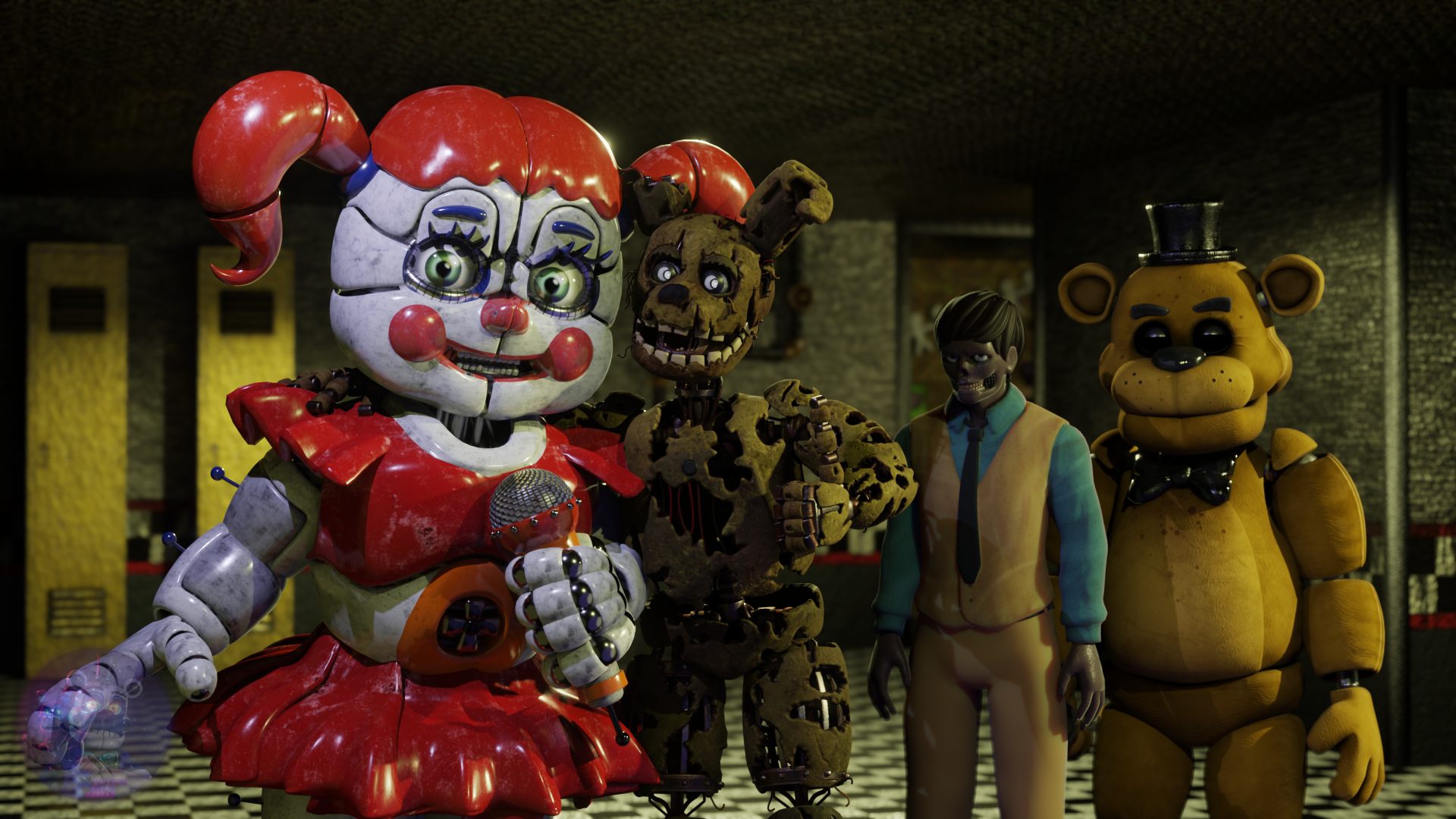 FNaF 3 7th Anniversary by FuntimeFreddoFazbear on DeviantArt