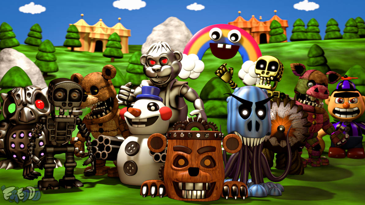 FNaF World Bosses SFM Release By Funtime Freddo On DeviantArt fnaf-world-bosses-sfm-release-by-funtime-freddo-on-deviantart