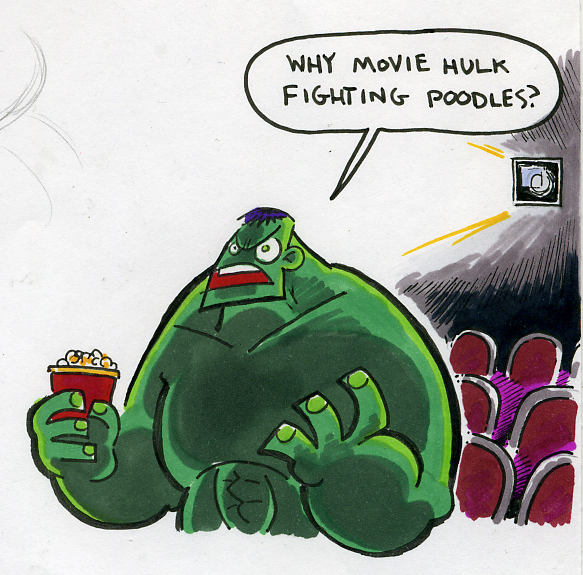 Hulk at the Movies