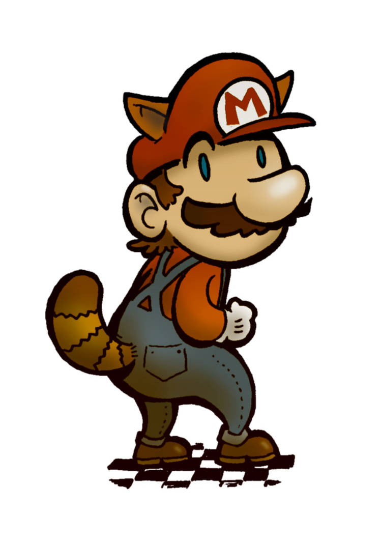 Mario Raxon Raccoon Mario by Mr-DNA on DeviantArt