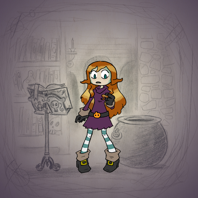 Angale Magic Lessons Angela's Magic Lesson - Freckled by Mr-DNA on DeviantArt
