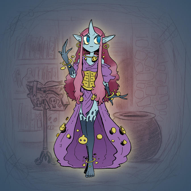 Angale Magic Lessons Angela's Magic Lesson - The Mystic by Mr-DNA on DeviantArt